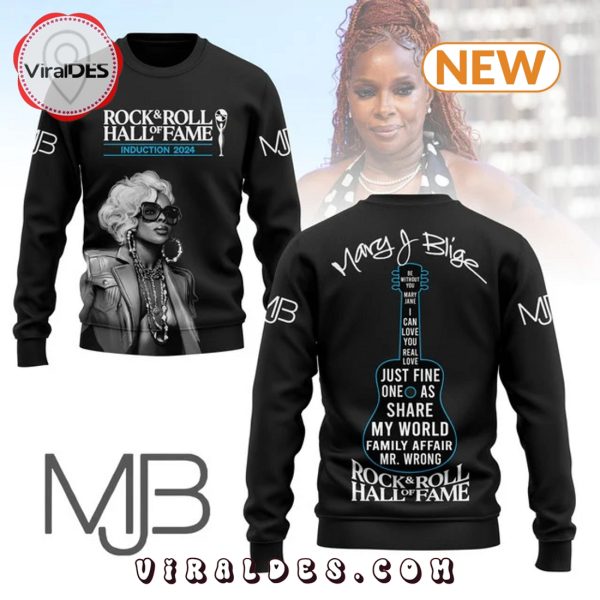 Mary J. Blige – Rock & Roll Hall of Fame Black Shirt