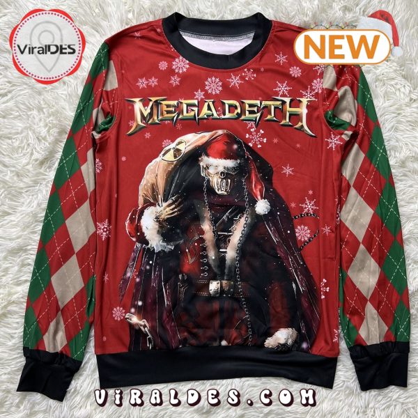 Megadeth 2024 Christmas Ugly Sweater