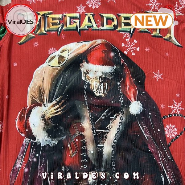 Megadeth 2024 Christmas Ugly Sweater