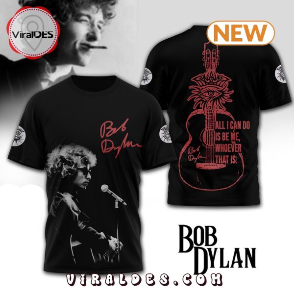 Men’s Bob Dylan Black Shirt