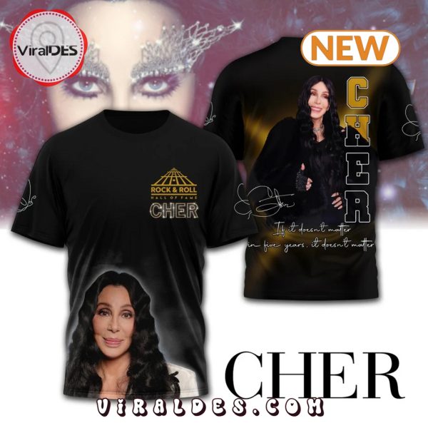 Men’s Cher Signatures Black Shirt