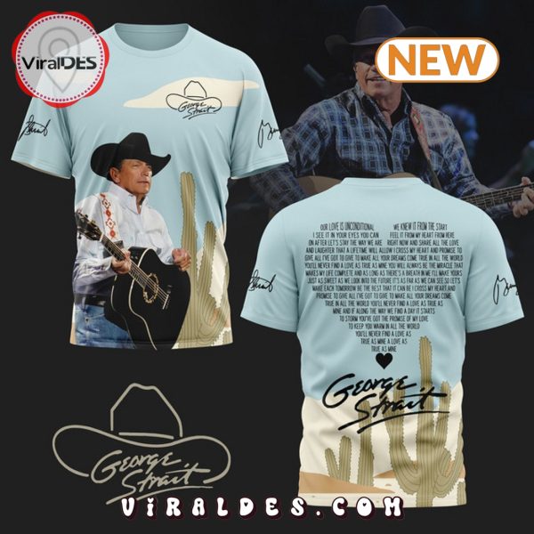 Men’s George Strait Heart Signatures Shirt