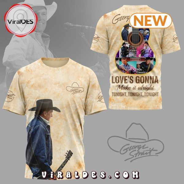 Men’s George Strait Love’s Gonna Shirt