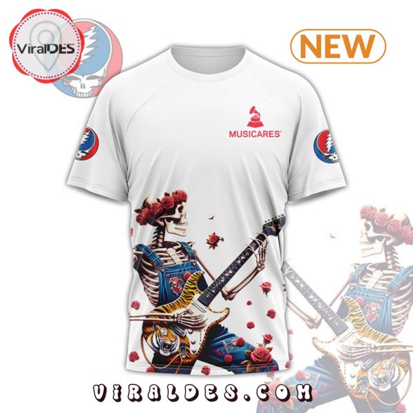 Men’s Grateful Dead 2025 Musicares White Shirt