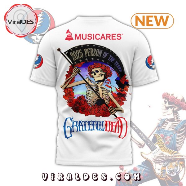 Men’s Grateful Dead 2025 Musicares White Shirt