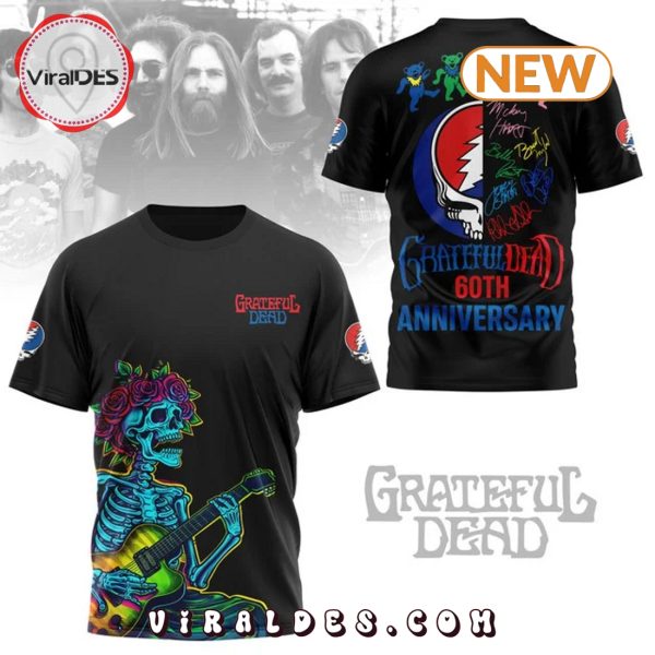 Men’s Grateful Dead 60th Anniversary Black Shirt