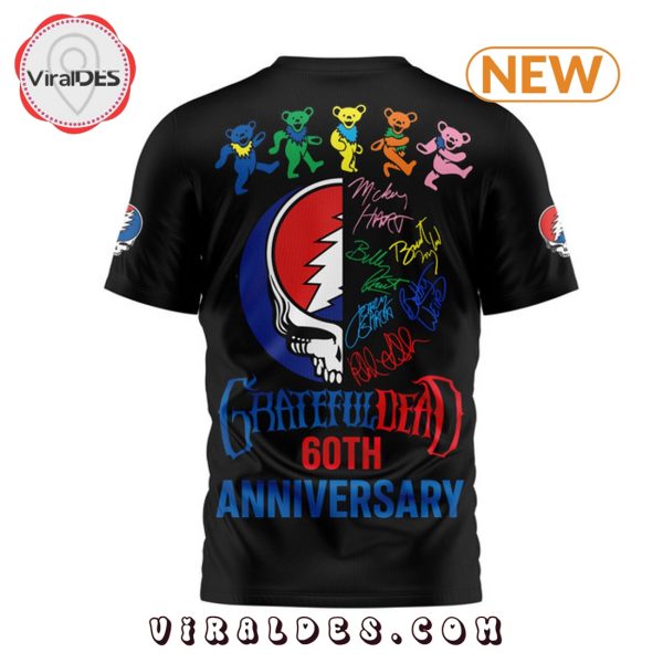 Men’s Grateful Dead 60th Anniversary Black Shirt