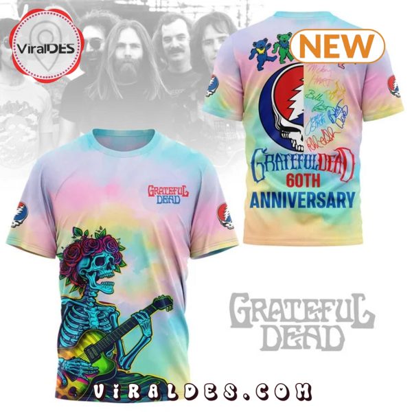 Men’s Grateful Dead 60th Anniversary Tie Dye Shirt