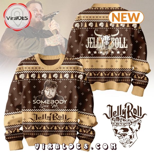 Men’s Jelly Roll 2024 Christmas Ugly Sweater