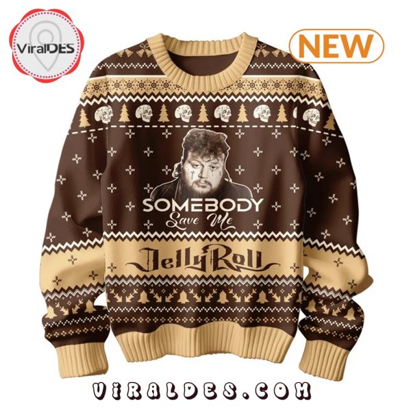 Men’s Jelly Roll 2024 Christmas Ugly Sweater