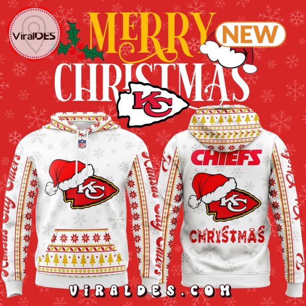 Men’s Kansas City Chiefs 2024 Merry Christmas Hoodie