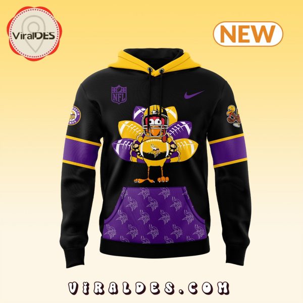 Men’s Minnesota Vikings 2024 Happy Thanksgiving Hoodie