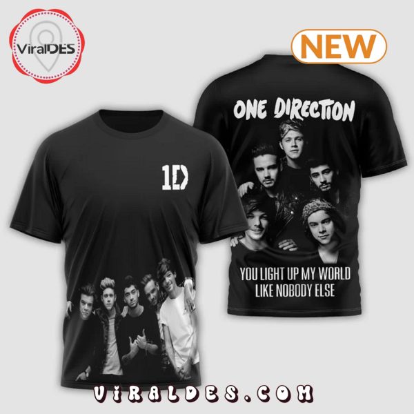 Men’s One Direction Band Black Shirt