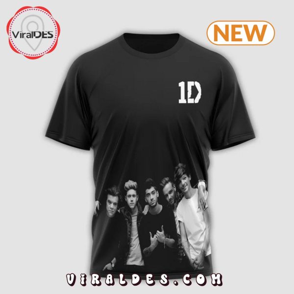 Men’s One Direction Band Black Shirt