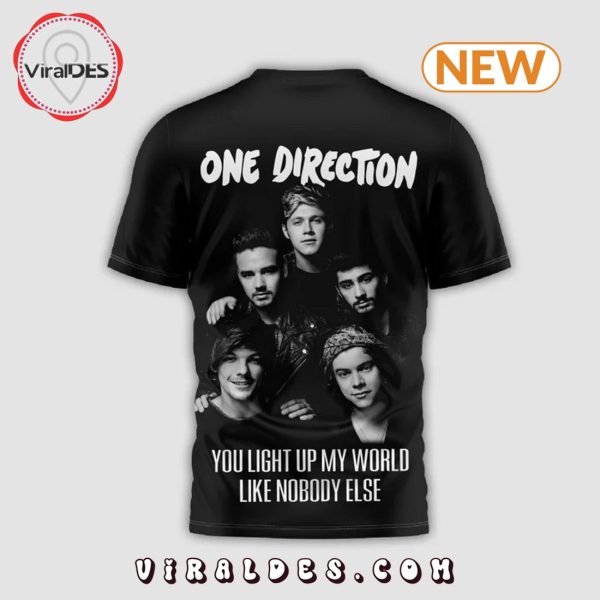 Men’s One Direction Band Black Shirt