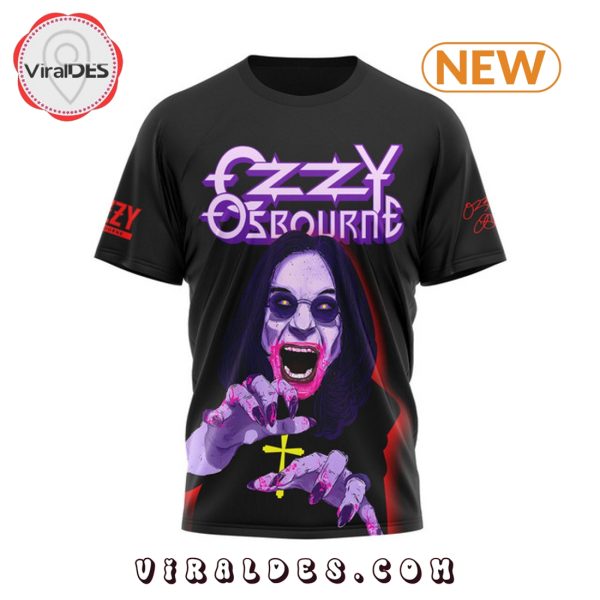 Men’s Ozzy Osbourne Black Hoodie Limited Edition