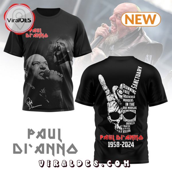 Men’s Paul Di’Anno 1958 – 2024 Signatures Shirt