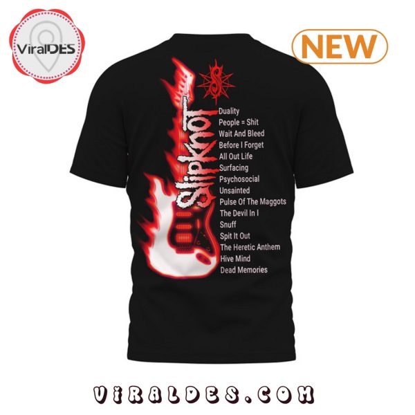 Men’s Slipknot Band Black Shirt