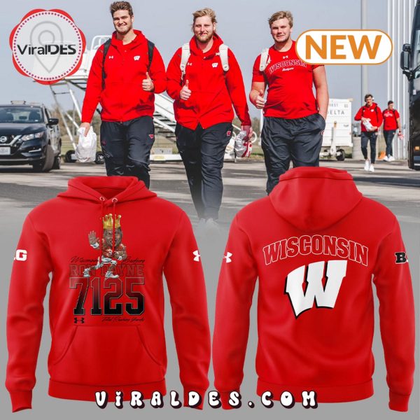 Men’s Wisconsin Football Hoodie, Jogger, Cap