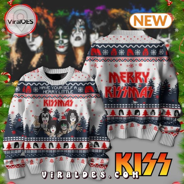 Merry Kissmas 2024 Christmas Ugly Sweater