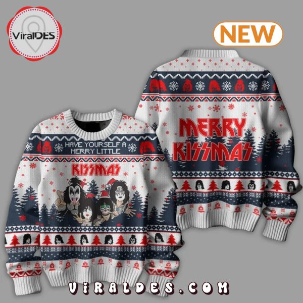 Merry Kissmas 2024 Christmas Ugly Sweater