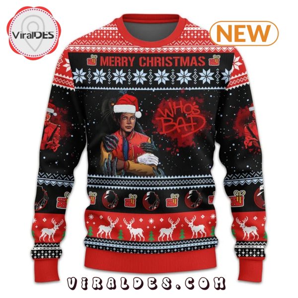 Michael Jackson Thriller 2024 Christmas Ugly Sweater