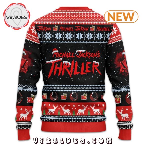 Michael Jackson Thriller 2024 Christmas Ugly Sweater