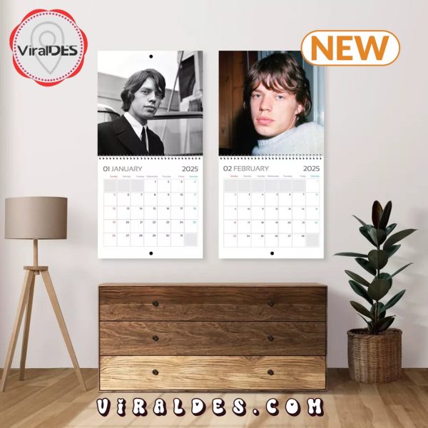 Mick Jagger 2025 Seasons Calendar