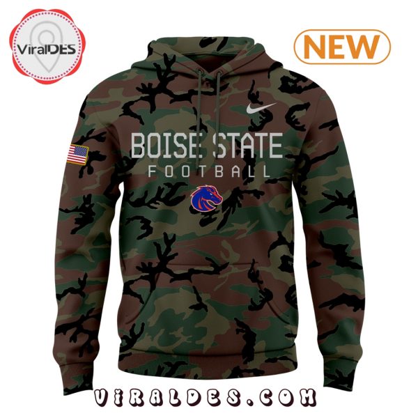 Military Appreciation Boise State Broncos Hoodie, Jogger, Cap