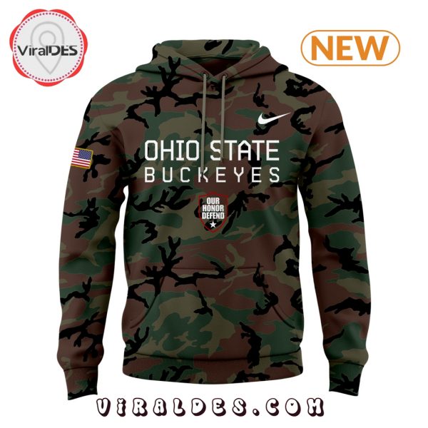 Military Appreciation Ohio State Buckeyes Veterans Hoodie