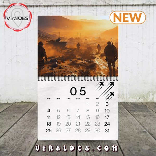 Military Themed 2025 New Year Calendar