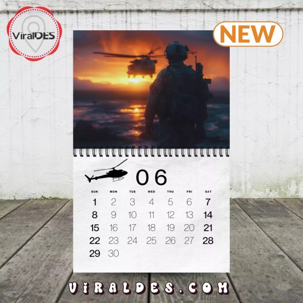 Military Themed 2025 New Year Calendar