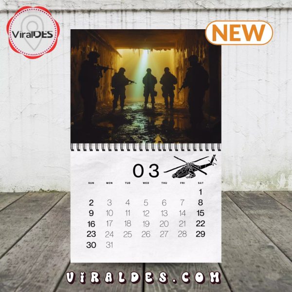 Military Themed 2025 New Year Calendar