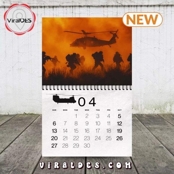 Military Themed 2025 New Year Calendar