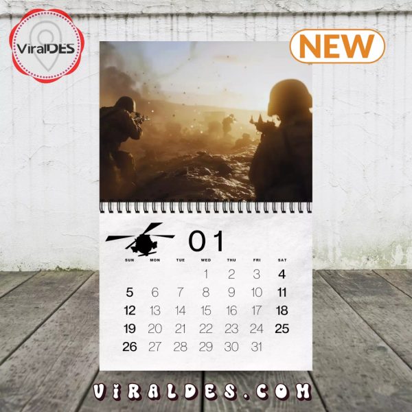 Military Themed 2025 New Year Calendar