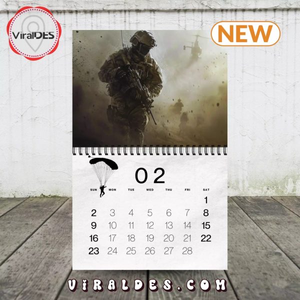 Military Themed 2025 New Year Calendar