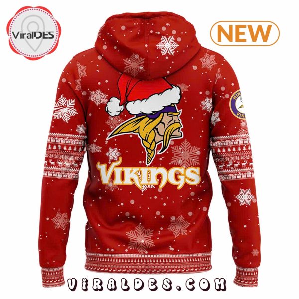 Minnesota Vikings 2024 Merry Christmas Hoodie