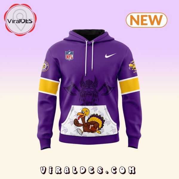 Minnesota Vikings 2024 Thanksgiving Day Hoodie