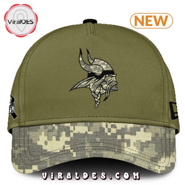 Minnesota Vikings Salute to Service Camo Hoodie, Jogger, Cap