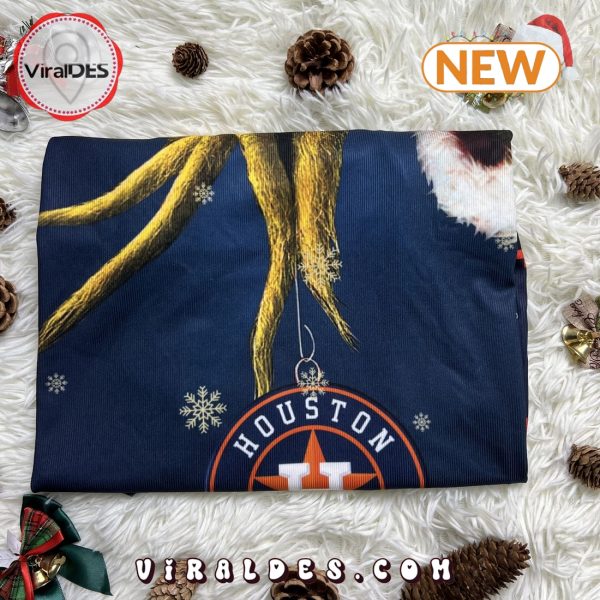 MLB Houston Astros Grinch Ugly Christmas Sweater