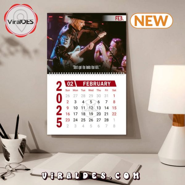 Mötley Crüe Band 2025 New Year Calendar