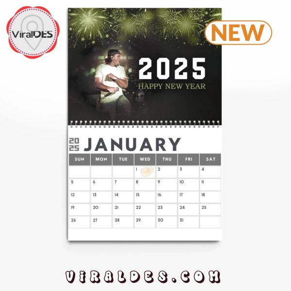 Morgan Wallen 2025 New Year Calendar