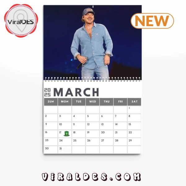 Morgan Wallen 2025 New Year Calendar