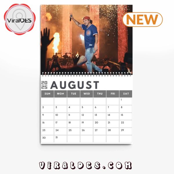 Morgan Wallen 2025 New Year Calendar