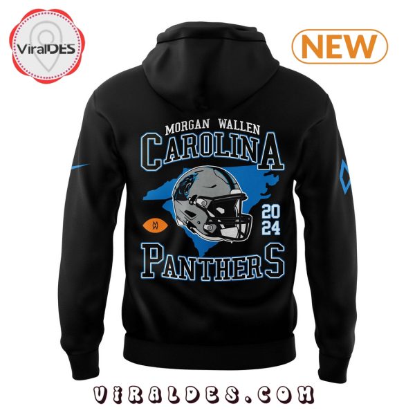 Morgan Wallen x Carolina Panthers Black Hoodie