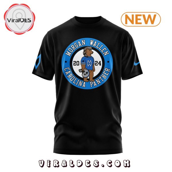 Morgan Wallen x Carolina Panthers Black T-Shirt, Jogger, Cap