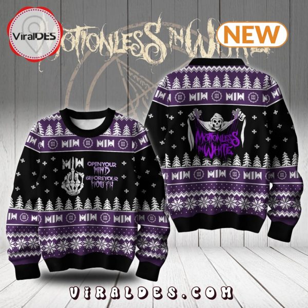 Motionless In White 2024 Christmas Ugly Sweater