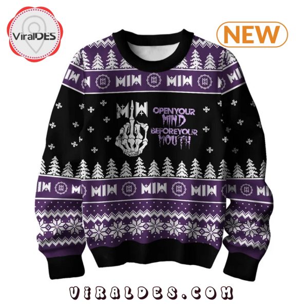 Motionless In White 2024 Christmas Ugly Sweater