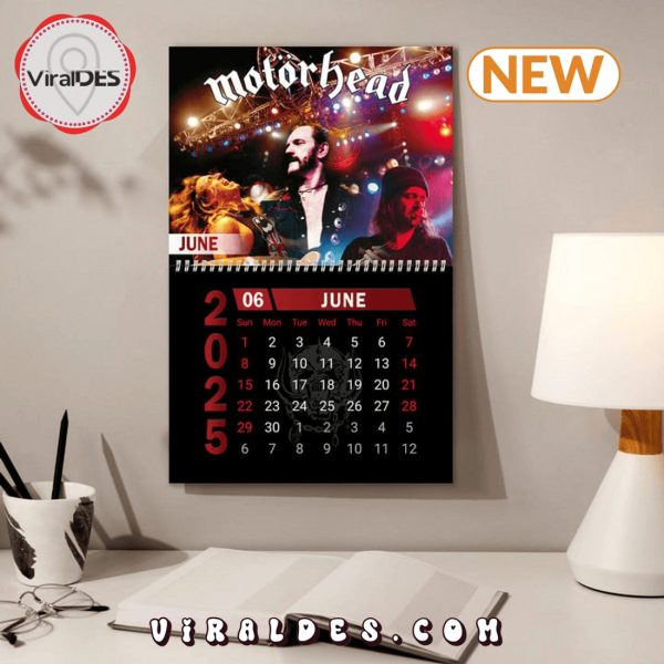 Motörhead Rock Band 2025 New Year Calendar