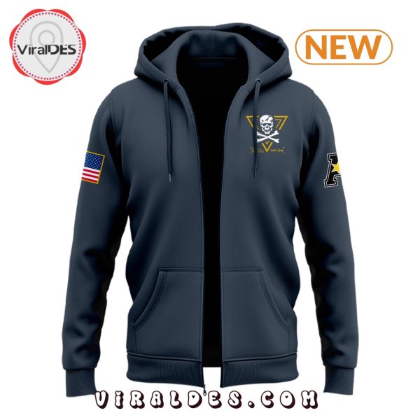 Navy Midshipmen Veterans Jolly Rogers Navy Hoodie, Jogger, Cap